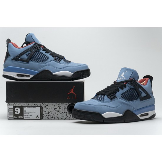 Men Air Jordan 4 Houston Oilers