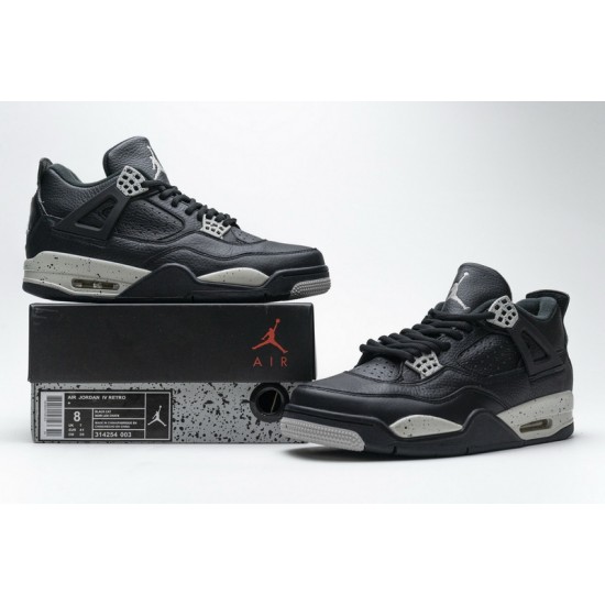 Men Air Jordan 4 Oreo Black