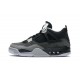 Men Air Jordan 4 Fear Pack Black