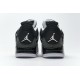 Men Air Jordan 4 Fear Pack Black
