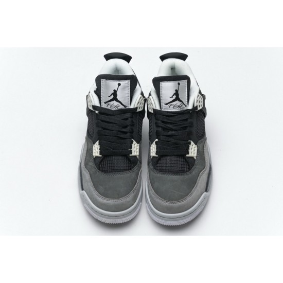 Men Air Jordan 4 Fear Pack Black