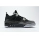 Men Air Jordan 4 Fear Pack Black