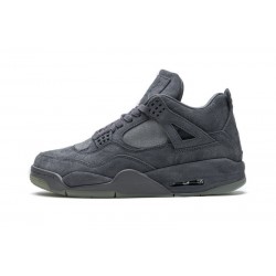 Men KAWS X Air Jordan 4 Grey