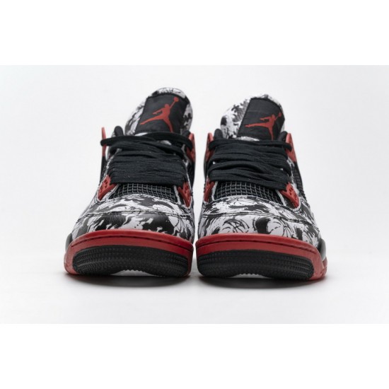 Men Air Jordan 4 Singles Day Tattoo