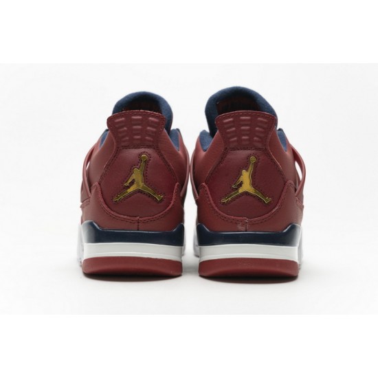 Men Air Jordan 4 FIBA Gym Red