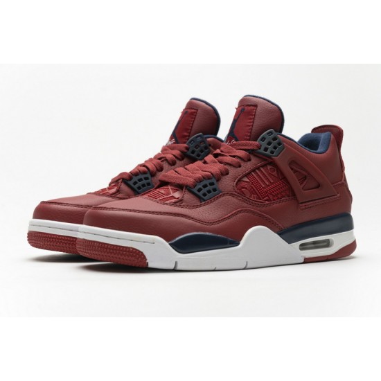 Men Air Jordan 4 FIBA Gym Red