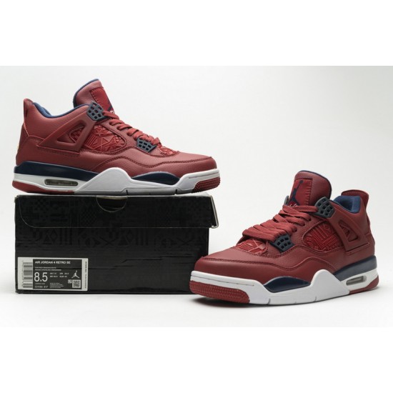 Men Air Jordan 4 FIBA Gym Red