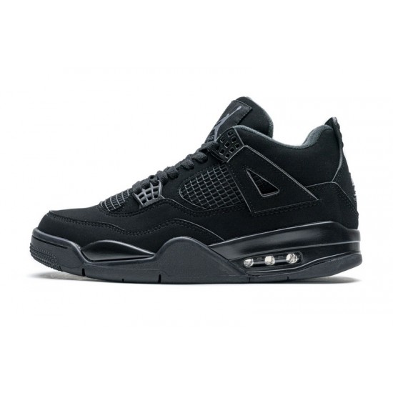 Men Air Jordan 4 Black Cat