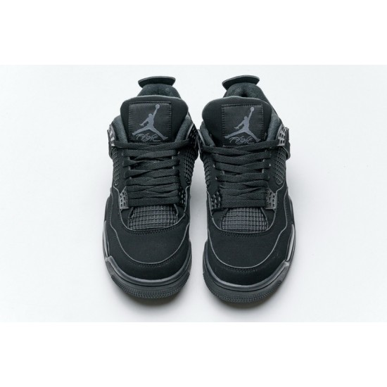 Men Air Jordan 4 Black Cat