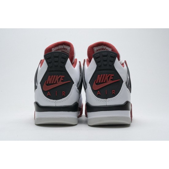 Men Air Jordan 4 Fire Red