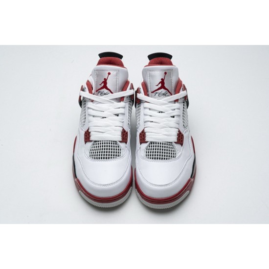 Men Air Jordan 4 Fire Red