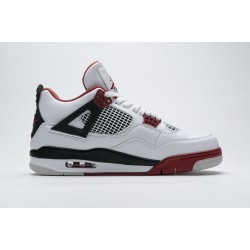 Men Air Jordan 4 Fire Red