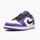 Women/Men Air Jordan 1 Retro Low Court Purple 553558-500 Jordan Shoes