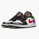 Women/Men Air Jordan 1 Retro Low Multi Color CZ4776-101 Jordan Shoes