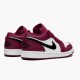 Women/Men Air Jordan 1 Retro Low Noble Red 553558-604 Jordan Shoes