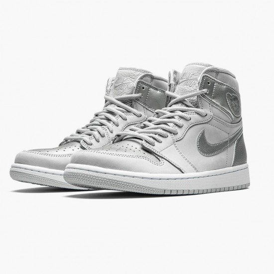 Women/Men Air Jordan 1 High OG CO.JP Neutral Grey DC1788-029 Jordan Shoes