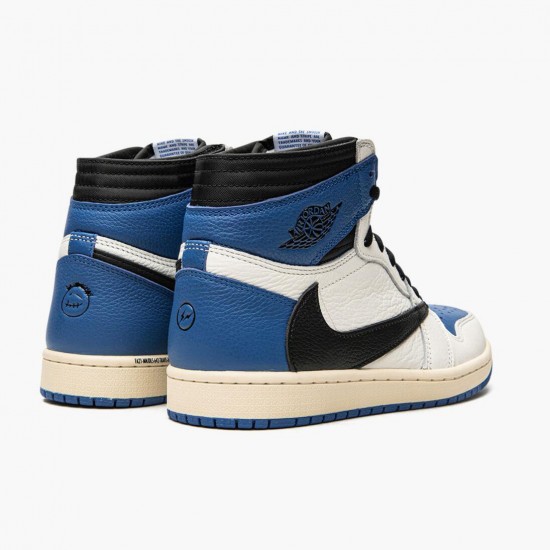 Women/Men Air Jordan 1 High OG SP Fragment x Travis Scott DH3227-105 Jordan Shoes