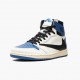 Women/Men Air Jordan 1 High OG SP Fragment x Travis Scott DH3227-105 Jordan Shoes