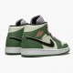 Womens Air Jordan 1 Mid SE Dutch Green CZ0774-300 Jordan Shoes