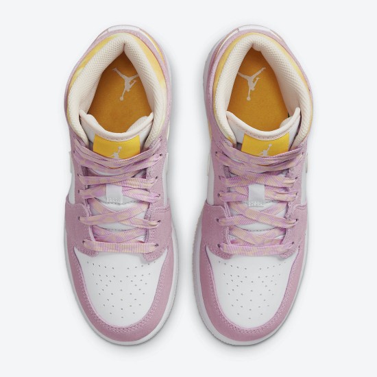 Womens Air Jordan 1 Mid SE GS Arctic Pink DC9517-600 Jordan Shoes