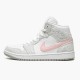 Women/Men Air Jordan 1 Mid SE Light Iron Ore DN4045-001 Jordan Shoes