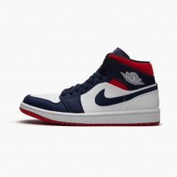 Men Air Jordan 1 Mid SE USA 852542-104 Jordan Shoes