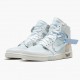 Men Air Jordan 1 Retro High Off-White White AQ0818-100 Jordan Shoes