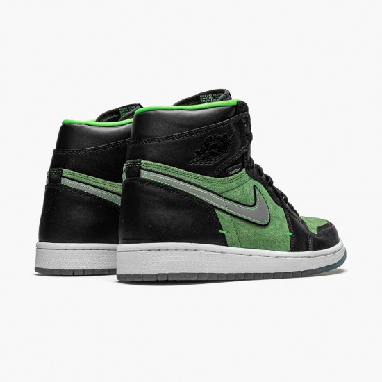 Women/Men Air Jordan 1 Retro High Zoom Zen Green CK6637-002 Jordan Shoes