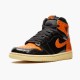 Men Air Jordan 1 Retro Shattered Backboard BlackPale Vanilla Starfish 555088-028 Jordan Shoes