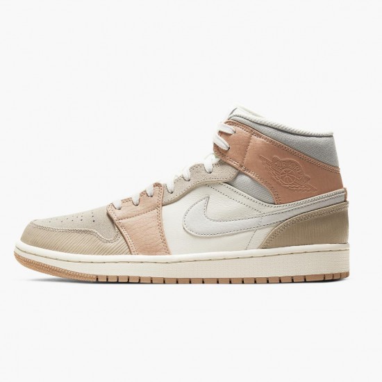 Women/Men Air Jordan 1 Mid Milan CV3044-100 Jordan Shoes