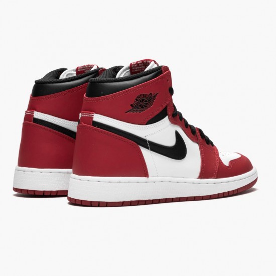 Women/Men Air Jordan 1 Retro Chicago 575441-101 Jordan Shoes