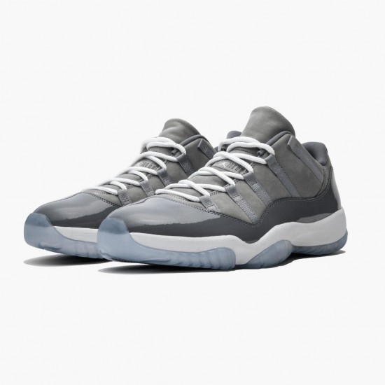 Men Air Jordan 11 Low Cool Grey 528895-003 Jordan Shoes