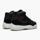 Women/Men Air Jordan 11 Retro 72 10 Black Gym Red White Anthracite Black 378037-002 Jordan Shoes