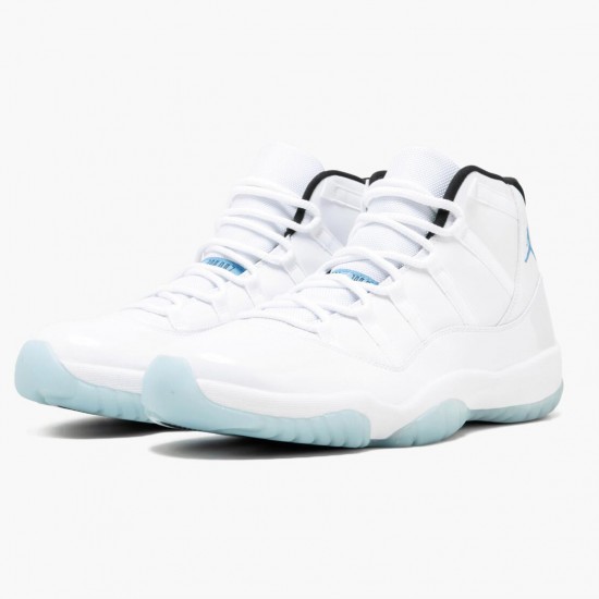 Men Air Jordan 11 Retro Legend Blue 2014 378037-117 Jordan Shoes