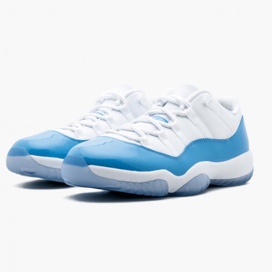 Women/Men Air Jordan 11 Retro Low University Blue 528895-106 Jordan Shoes