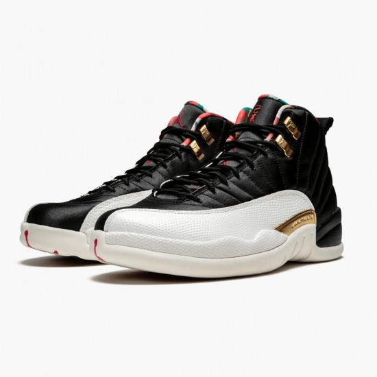 Men Air Jordan 12 Retro 2019 CNY Chinese New Year CI2977-006 Jordan Shoes