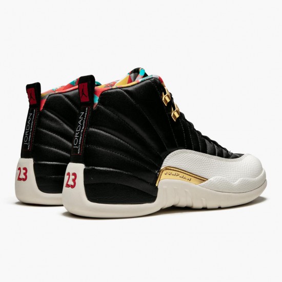 Men Air Jordan 12 Retro 2019 CNY Chinese New Year CI2977-006 Jordan Shoes