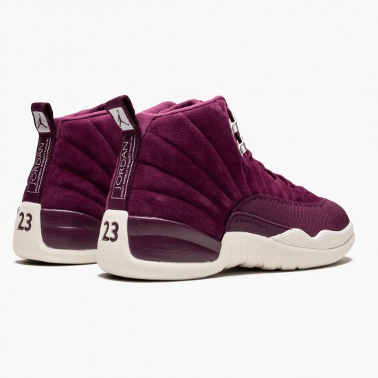 Men Air Jordan 12 Retro Bordeaux 130690-617 Jordan Shoes