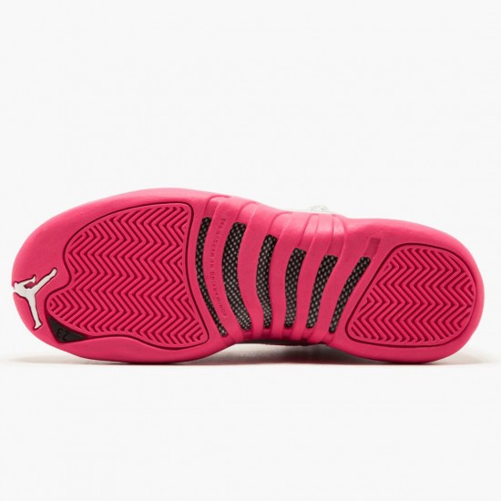 Womens Air Jordan 12 Retro Dynamic Pink 510815-109 Jordan Shoes