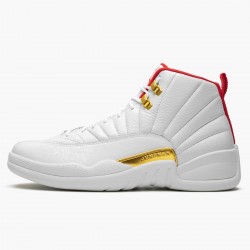 Women/Men Air Jordan 12 Retro FIBA 130690-107 Jordan Shoes