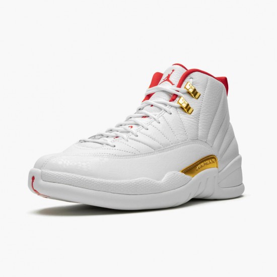 Women/Men Air Jordan 12 Retro FIBA 130690-107 Jordan Shoes