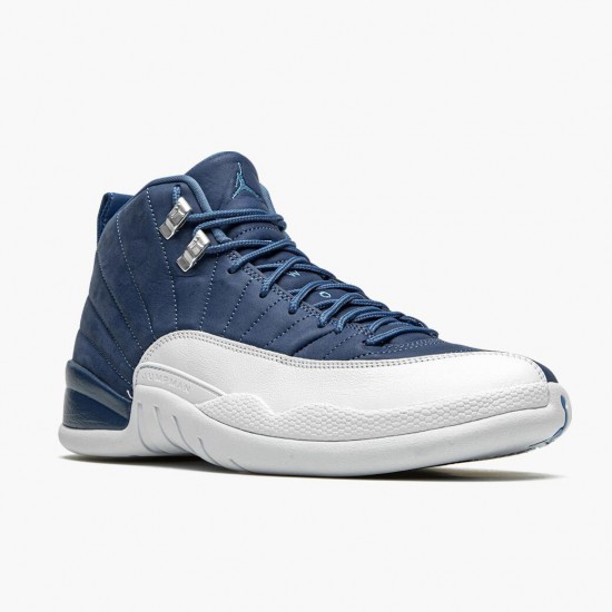 Men Air Jordan 12 Retro Indigo 130690-404 Jordan Shoes