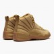 Men Air Jordan 12 Retro PSNY Wheat AA1233-700 Jordan Shoes