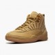 Men Air Jordan 12 Retro PSNY Wheat AA1233-700 Jordan Shoes