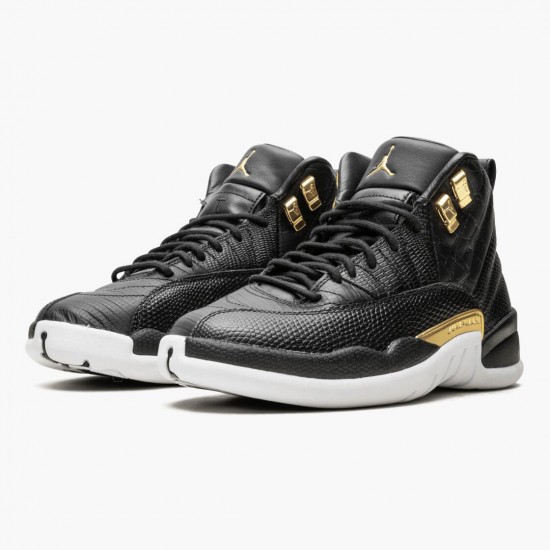 Women/Men Air Jordan 12 Retro Reptile AO6068-007 Jordan Shoes