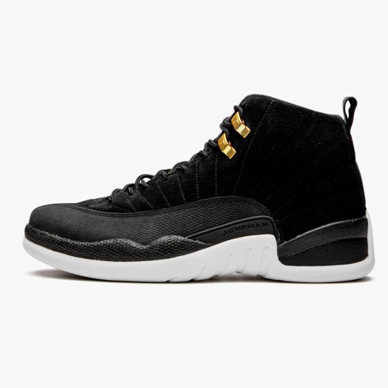 Men Air Jordan 12 Retro Reverse Taxi 130690-017 Jordan Shoes