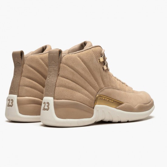 Womens Air Jordan 12 Retro Vachetta Tan AO6068-203 Jordan Shoes