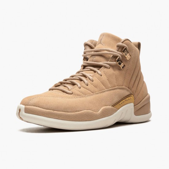 Womens Air Jordan 12 Retro Vachetta Tan AO6068-203 Jordan Shoes