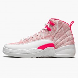 Womens Air Jordan 12 Retro GS Arctic Pink 510815-101 Jordan Shoes