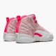 Womens Air Jordan 12 Retro GS Arctic Pink 510815-101 Jordan Shoes